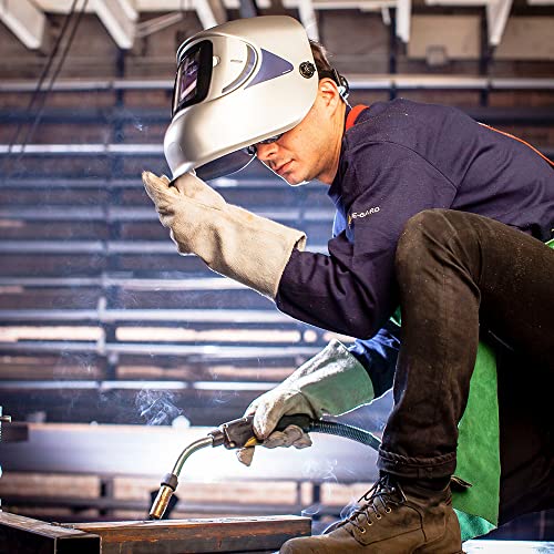 Image of Jackson Safety Element Variable ADF Helmet, Solar Powered, Shade 9-13, Sensitivity and Delay Adjustments, 4 / Case, 23282, Gray