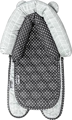 Image of GOOGA 2-in-1 Baby Head Neck Body Support Cushion Pad for Newborn Infant Toddler-Soft Car Seat Insert Cushion Pad, Perfect for Strollers, Baby Swing, Carriers, Best Gift Choice for Baby Shower