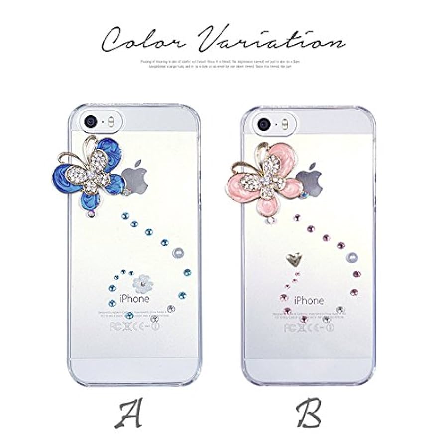 iPhone デコケース Amazon.co.jp: apple iPhone 8(4) ハードケース deco-chou3 (A