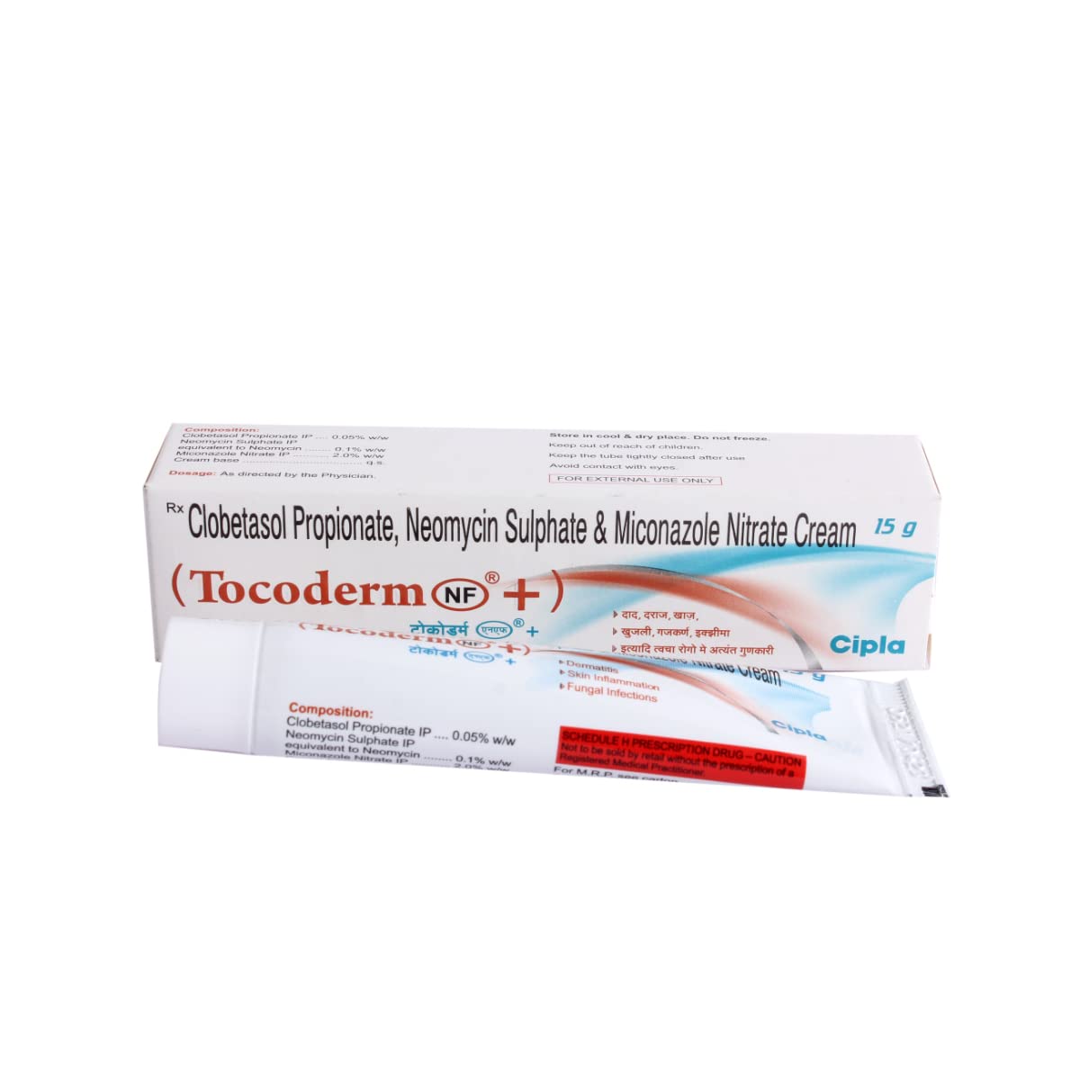 Tocoderm Nf Plus - Tube of 15 gm Cream
