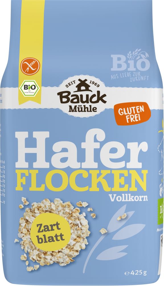 Haferflocken Zartblatt glutenfrei Bio 12 x 425 g