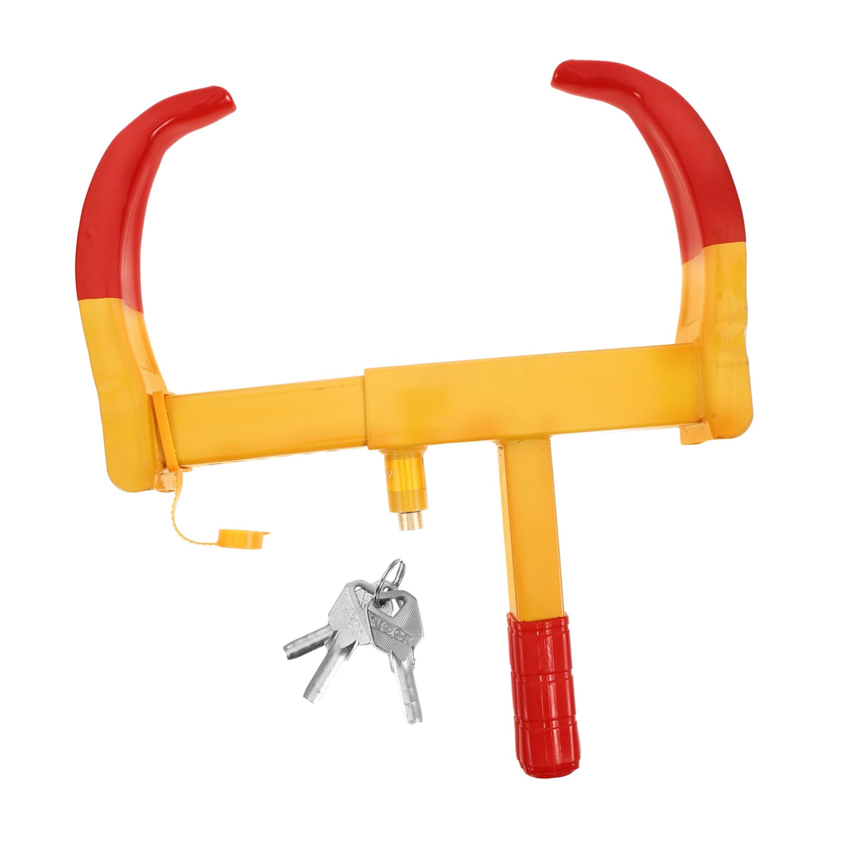 Gatuida Antivol de Roue à Sabot de Roue pour Voiturette de Golf Quad et Remorques Dispositif de Sécurité Antivol