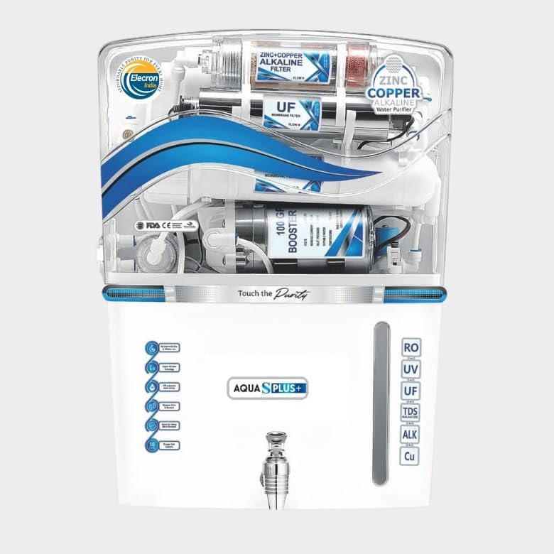 Aqua’s Plus RO+UV+UF+TDS Water Purifier with Mineral | 7-Stage Filtration | 15 LPH Capacity, 8L Storage Tank | Suitable for Borewell, Tanker & Tap Water | Home Drinking Water Filter (Royal Blue's)-image-41