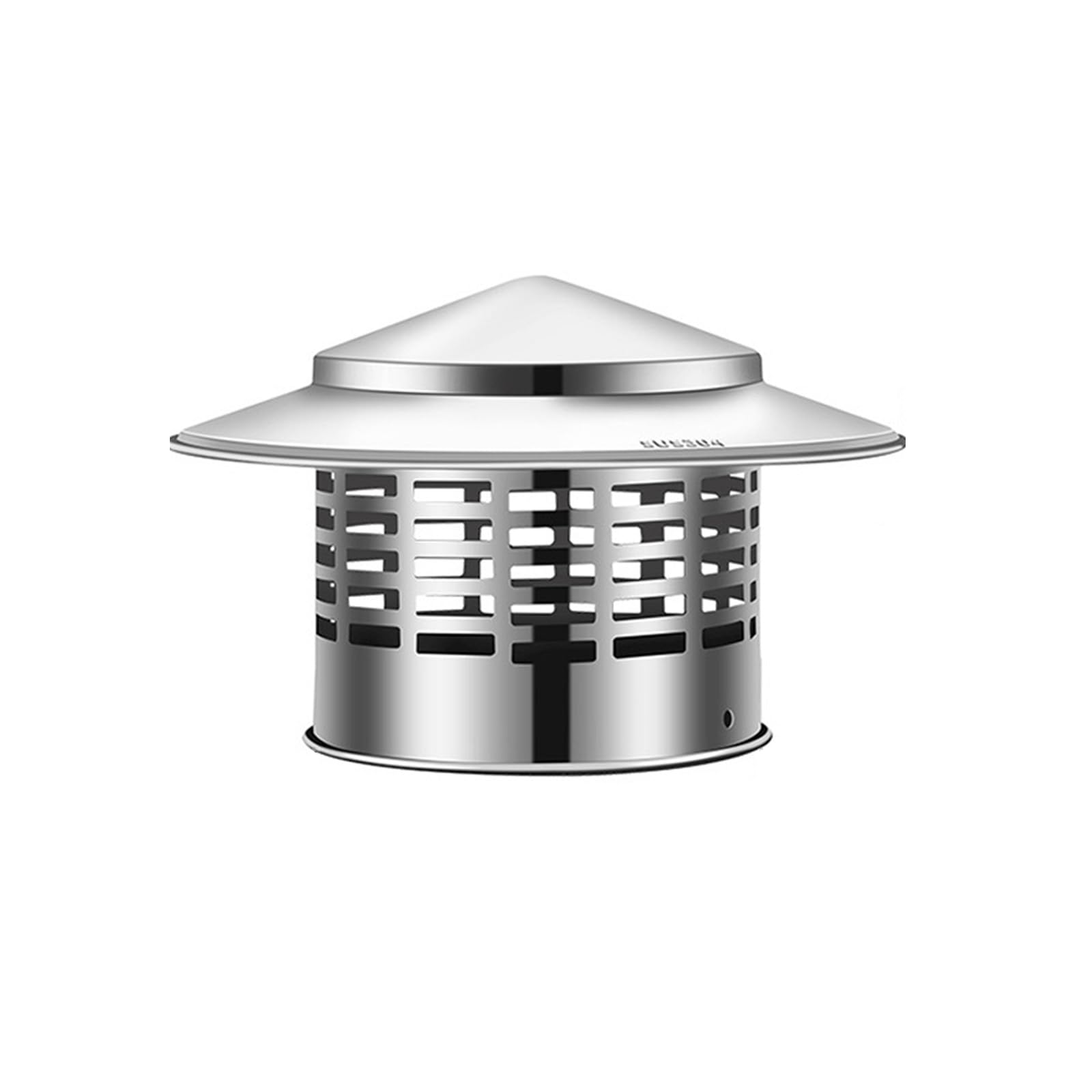 KGLHJDY Stainless Steel Chimney Cap Ventilation Rain Cover for Fireplaces & Chimneys 11cm Chimney Hood Weatherproof Flue Cover for Optimal Airflow