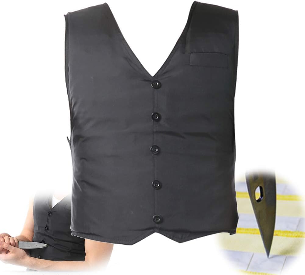 Concealed Stab opposed Vest, Lightweight Stab Protection Vest, Casual Invisible Body Protection Grade 5 Cut Resistance Protect Your Safety And Travel Outdoors Safely