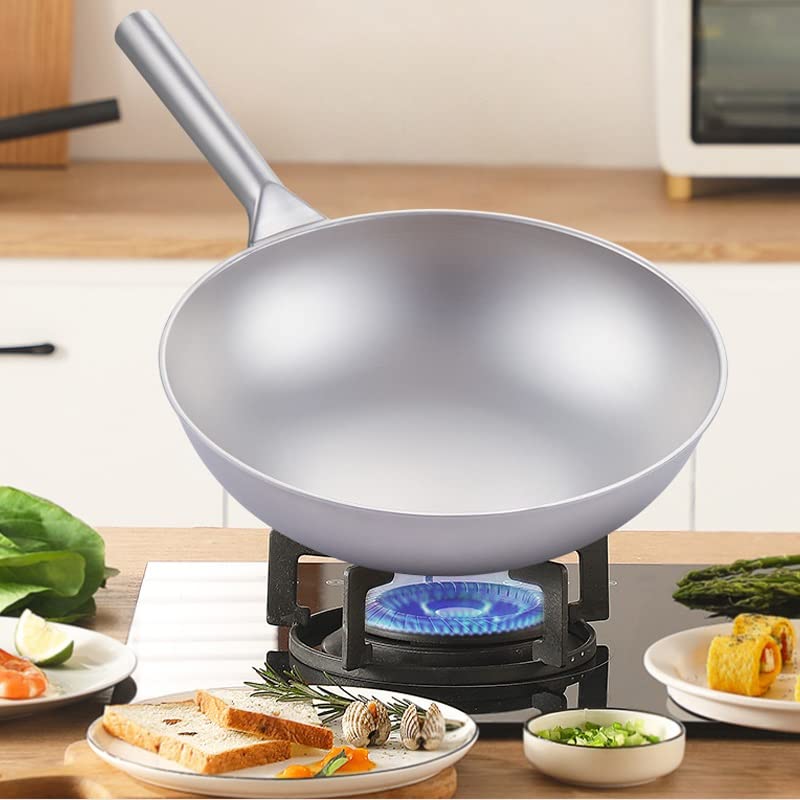 Wok uncoated antiadherente redondo 36 cm miniatura 6