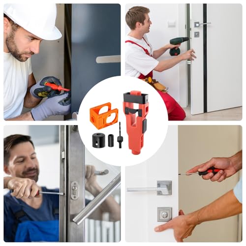 Kit d'installation de serrure contre les portes mal alignées de garage - 4