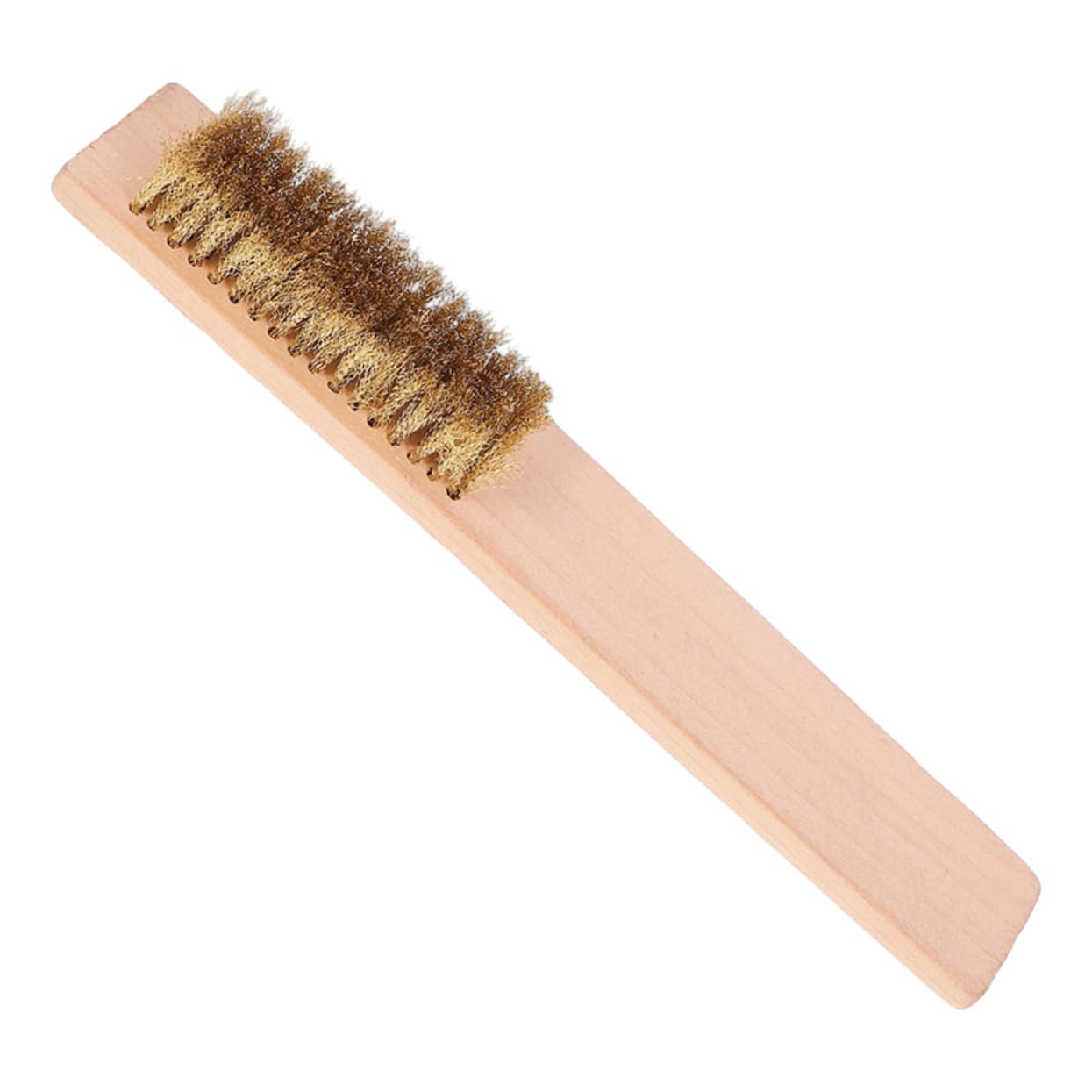 Abaodam Snowboard Wax Brush with Handle Row Wire for Ski and Snowboard Maintenance Removal Brush