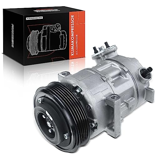 Frankberg Compresor de aire acondicionado 2 Polos con Junta Compatible con Serie 3 E90 2.0L 2004-2011 Serie 3 Touring E91 2.0L 2004-2012 Serie 1 E87 2.0L 2004-2011 64526987766