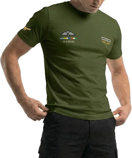 Deployed Garud Sf Uniform Signature LuxeSoft Cotton T-Shirt | Army t Shirt for Men | Military | Commando | t Shirts | Roun...