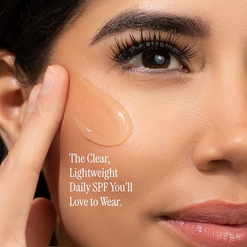 Nantucket Gold 100% Invisible Daily Face Moisturizer with SPF 40 + Hyaluronic Acid + Vitamin C, Weightless, Scentless, Primer - For All Skin Skin Tones - 1.7 fl oz