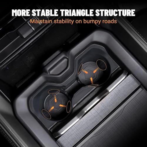Insertos para portavasos Dodge RAM 1500 2019-2026 miniatura 5