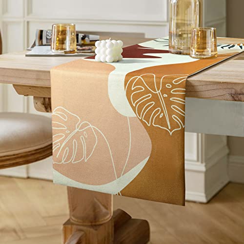 Multi occasione: Il runner da tavolo non è adatto solo per la decorazione domestica interna ed esterna, ma adatto anche per decorazioni per feste, festa di carnevale ecc. Perfetto per l'uso quotidiano, vacanza, ristorazione, occasioni speciali, riunioni di famiglia, Natale, Halloween, Ringraziamento, feste di compleanno o cene in famiglia e altro ancora.