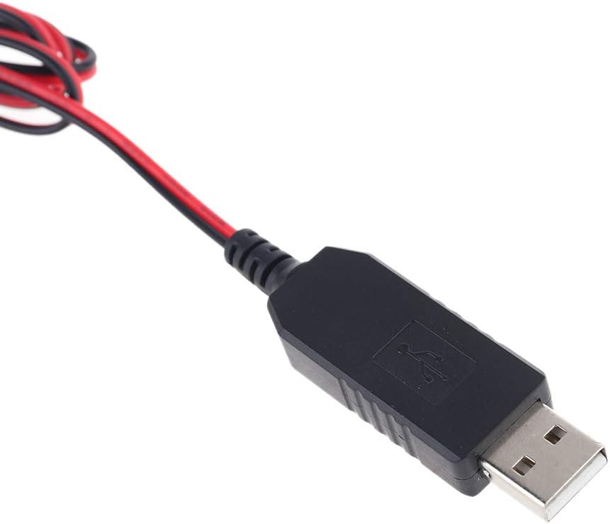 LR6 AA Battery Eliminator USB Power Supply Cable Replace 1-4pcs 1.5V AA Battery (4AA)