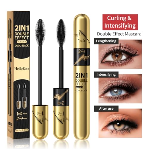 Tubing Mascara, Waterproof and Smudge-Proof, 2-1