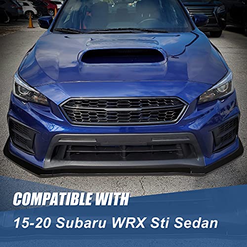 image for Auto Dynasty 3Pcs CS-Style Front Bumper Body Lip Spoiler Splitter Comp