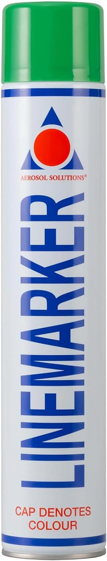 Aerosol Solutions Line Marker, Grass and Road Spray Paint, Green, 750 ml (Pack of 1)