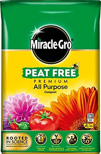 Perfectonish Garden Gloves Miracle gro Peat free 20L Premium All Purpose Compost