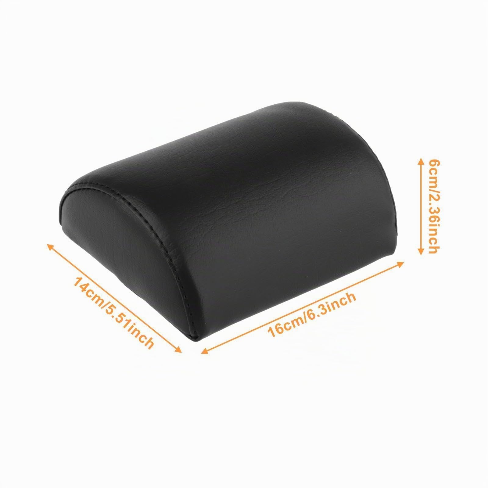 Milageto Almohada para Pilates, Reposacabezas Ergonómico, Soporte de Cabeza Y Cuello para Ejercicio en Casa, Semicircular