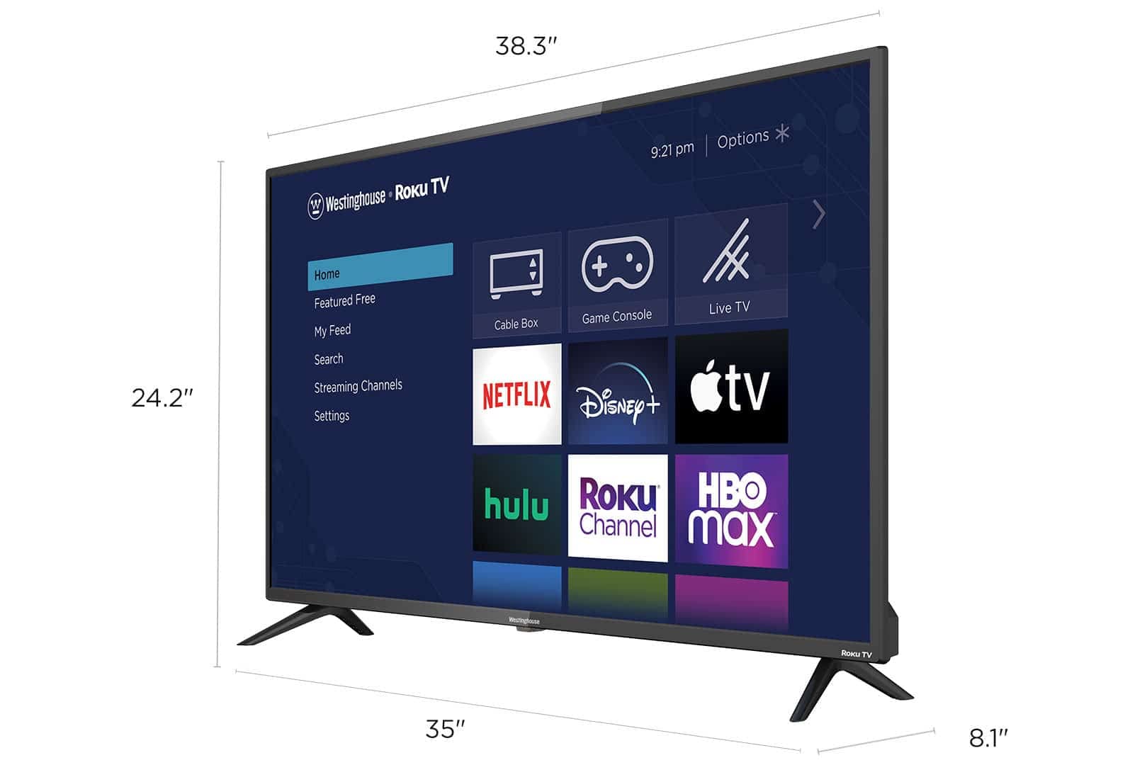 Amazon.com: Westinghouse 43-Inch 4K Ultra HD Smart TV HDR