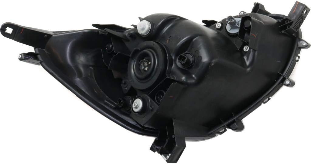 CarLights360: For Mitsubishi Mirage Headlight Assembly 2014 15 16 17 2018 Driver Side w/Bulbs DOT Certified For MI2502164