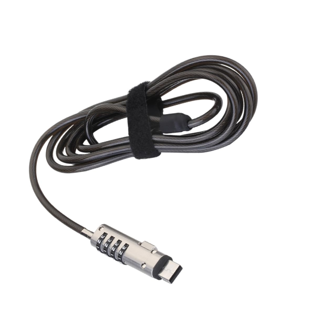 Generic Lock Antitheft USB Lock Password Lock for Lock Digital Device Lock Sponge Patch 360 Degree Rotation