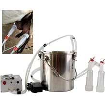 Futt 5L Single Bucket Piston Vacuum pulsation Milking Machine for Sheep