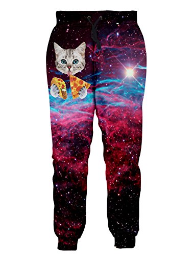 Leapparel Unisex Funny Pizza Cat Tacos 