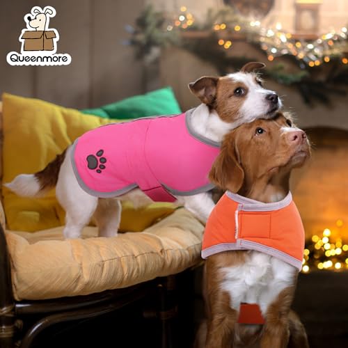 Image of Cold Weather Dog Coats Loft Reversible Winter Fleece Dog Vest Waterproof Pet Jacket Available in Extra Small, Small, Medium, Large Extra Large Sizes