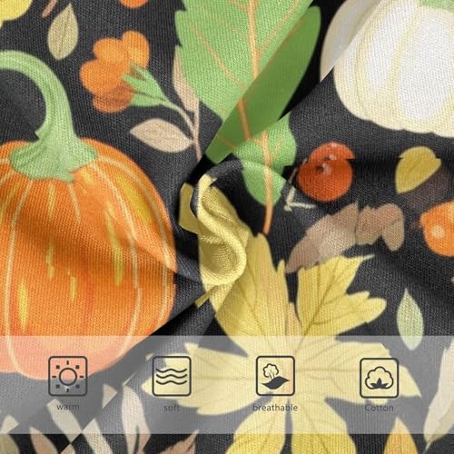 Cotton Girls Underwear Toddler Autumn Pumpkins Orange Girl Panties Cute Personalized Undies Kids Briefs 2t3