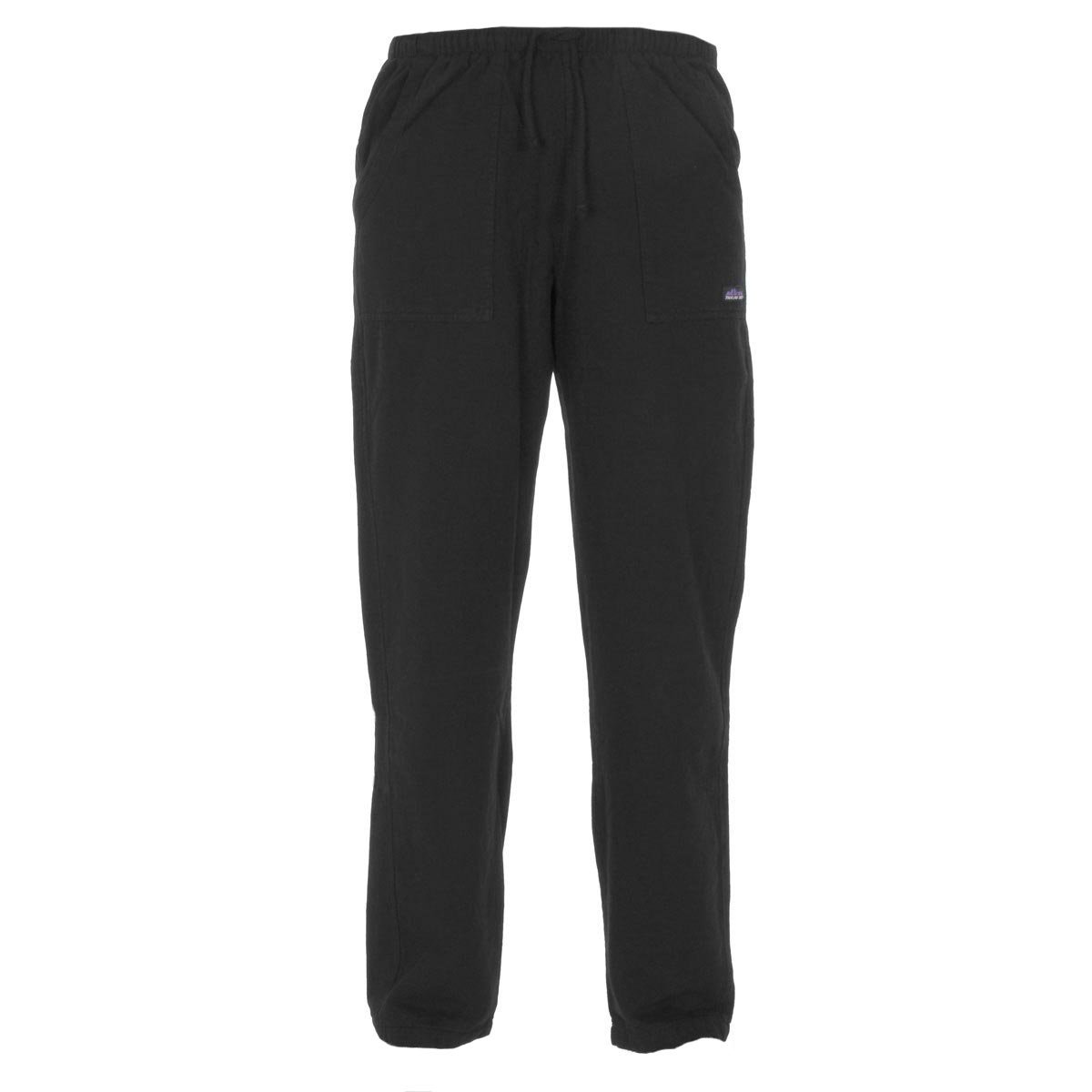 Thousand MileMen's 100% Cotton 8oz Mid Weight Campcloth Sport Pant - Black - X-Large
