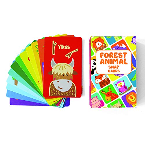 shumee Forest Animal Snap Cards Game (3 Years+) - Fun Family Game, Kid