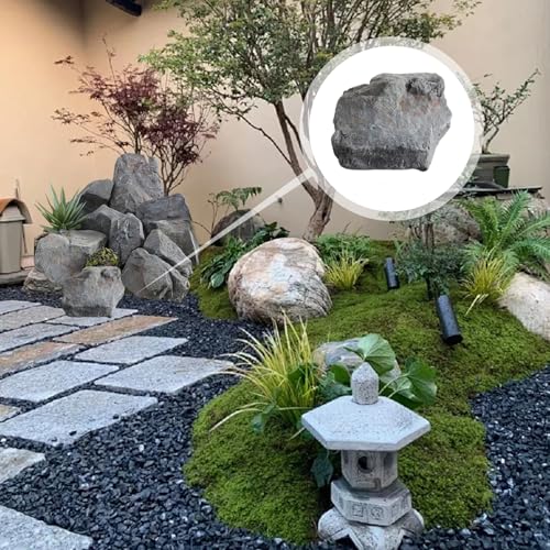 Roches artificielles en mousse 3D pour paysage de jardin et décor de puits - 5