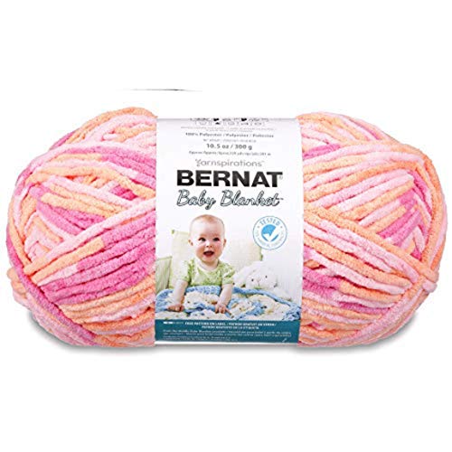 Image of Bernat Baby Blanket Big Ball Peachy