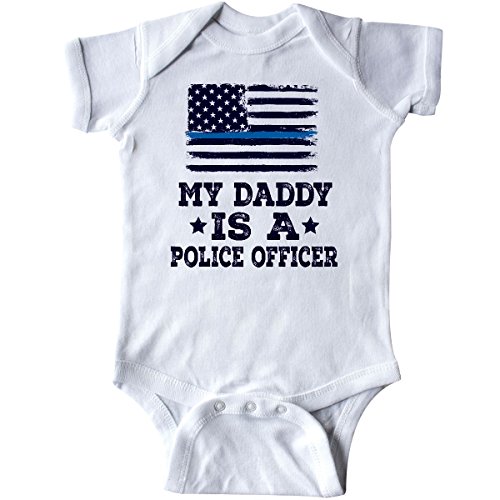 inktastic Daddy is a Police Officer Policeman Infant Creeper Newborn White 2ddb1