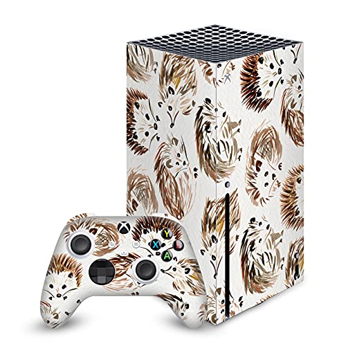 Vinyle autocollant Xbox Series X protection skin design hérissons