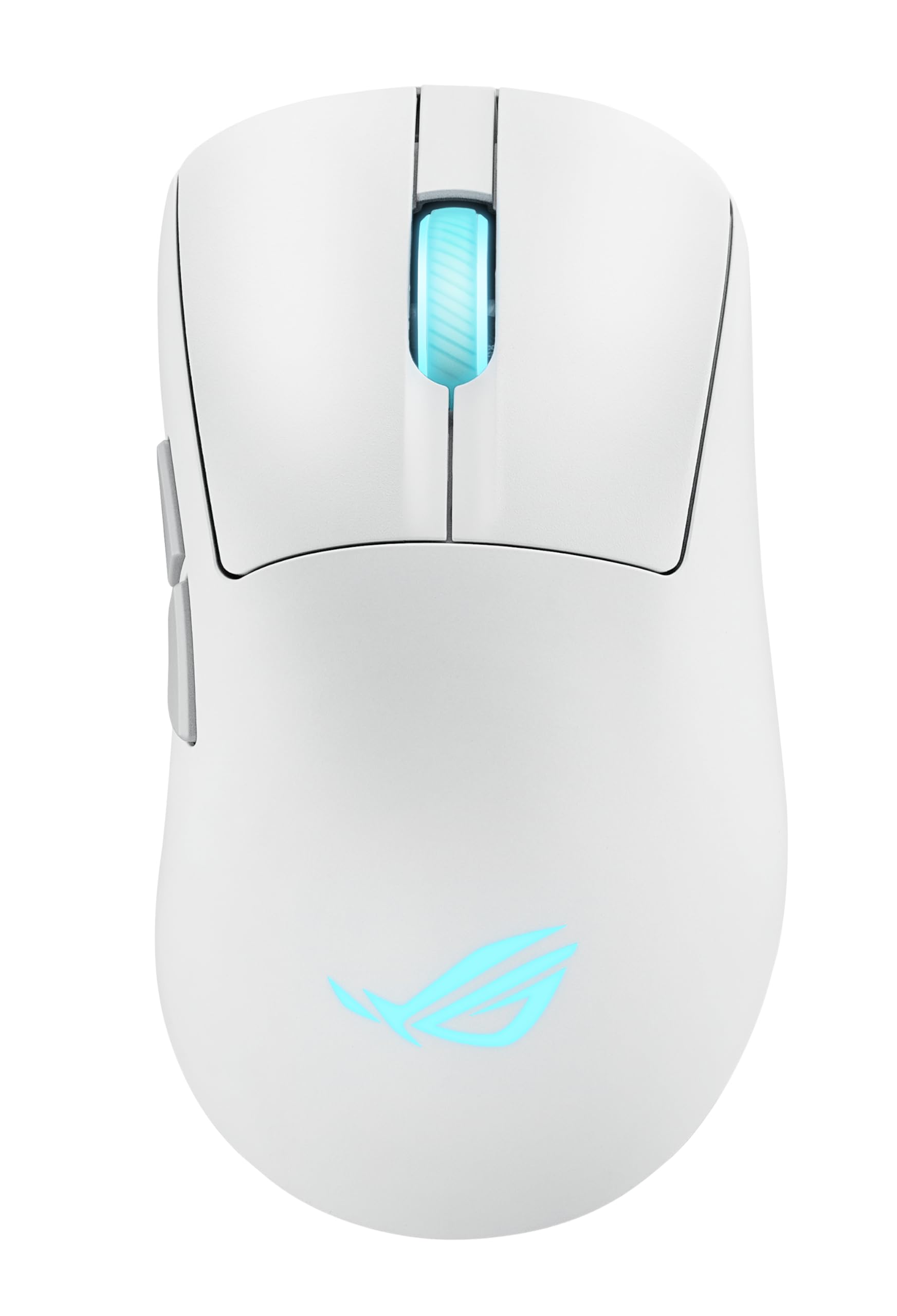 ASUS ROG Keris II Origin Wireless Gaming Mouse, 64g Ergonomic, AimPoint Pro 42K DPI Optical Sensor, ROG Micro Switches II, SpeedNova Ultrafast Wireless, Moonlight White