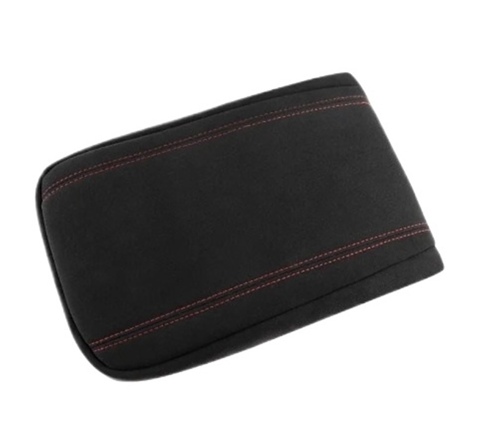 NOKRGQW Car Armrest Box For Hyundai For Tucson NX4 2025 2026 Car Armrest Box Cover Central Control Armrest Container Pad Accessories(Suede black)