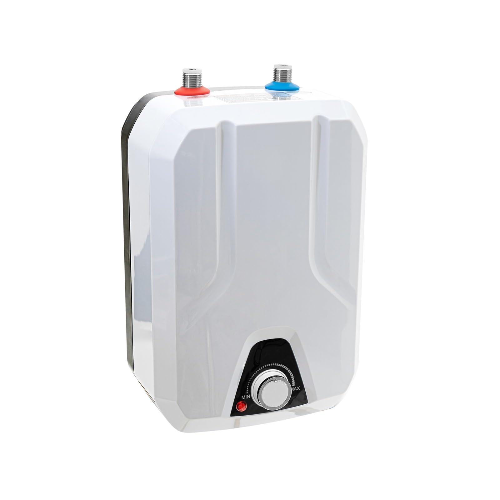 Scaldabagno Elettrico, Scaldabagno Elettrico Cucina Bagno Doccia Scaldabagno con Serbatoio da 8 Litri 55℃-70℃, Scaldabagno Istantaneo Senza Serbatoio