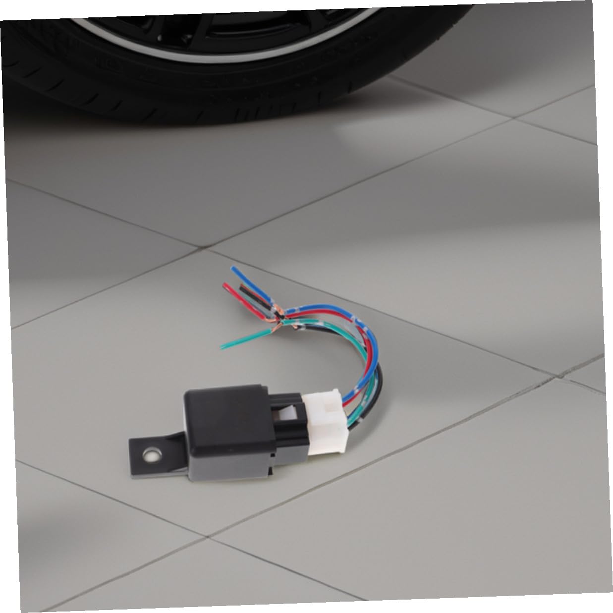 2pcs Heavy Duty 4-pin Automotive Air Conditioning Relay for Car Air Conditioning System, Abs Material, High Efficiency and Easy Installation, for Vehicle Use Random Color