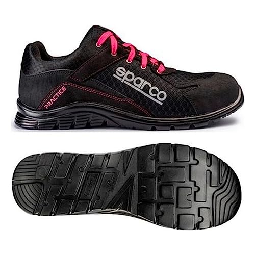 Sparco 0751739NRFU Zapatillas Practice Jody Talla 39 Negro/Rosa S1P SRC