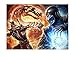 Mortal Kombat Sub Zero Scorpion Image Photo Cake Topper Sheet Personalized Custom Customized Birthday Party - 1/4 Sheet - 77557