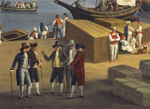 Póster de lienzo famoso de 60x90cm de Jacob Hackert para decoración de paredes de salón