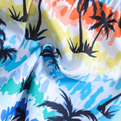 Image of Ohrwurm Baby Boy Swim Trunks Cartoon Print Elastic Waist Swimming Shorts Beach Board Bathing Suit Swimwear