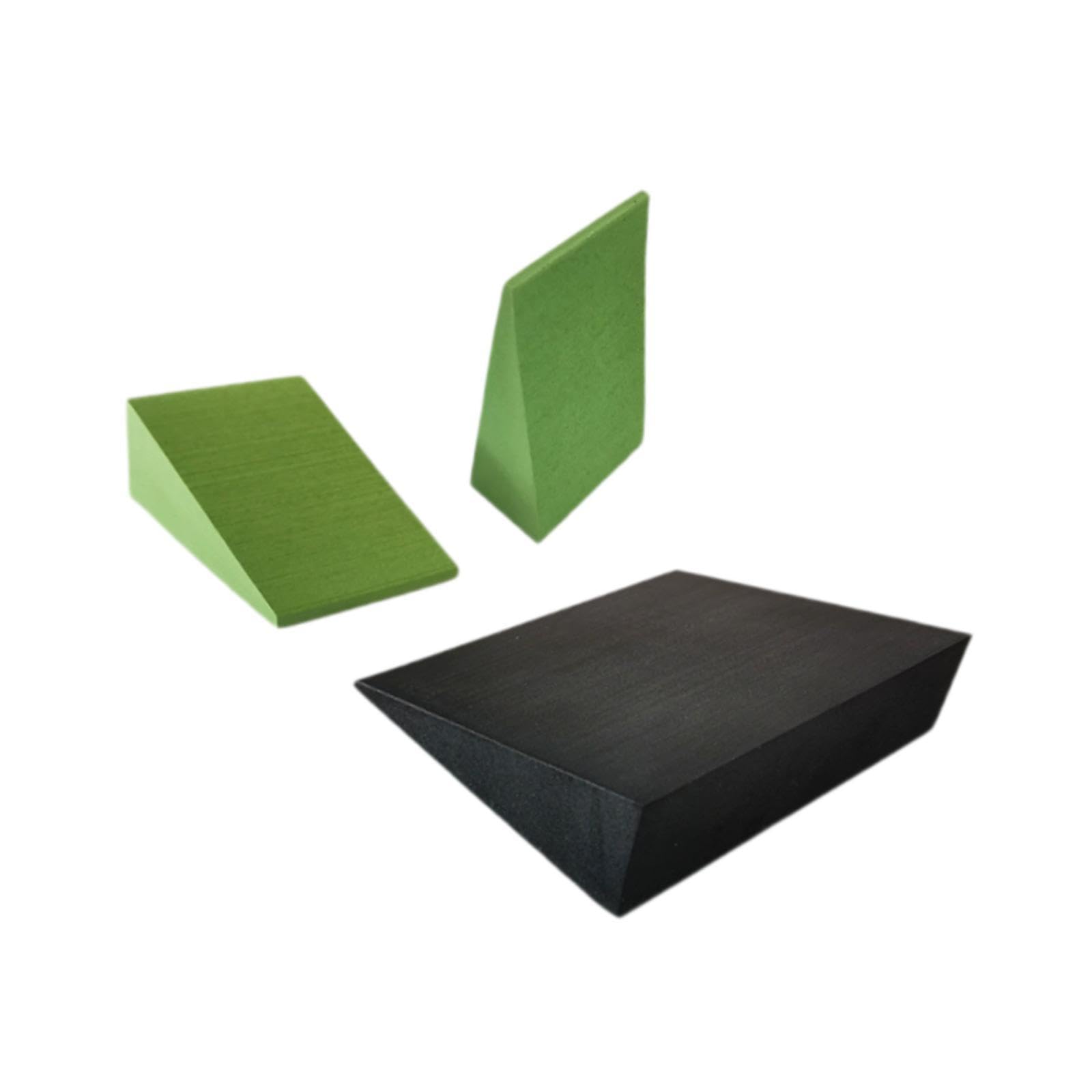 SECRET DESIRE 3 Pieces Squat Wedge Blocks Incline Boards for Yoga Home Gym Calf Stretching|Fitness Running & Yoga|Fitness Equipment & Gear|Balance Trainers