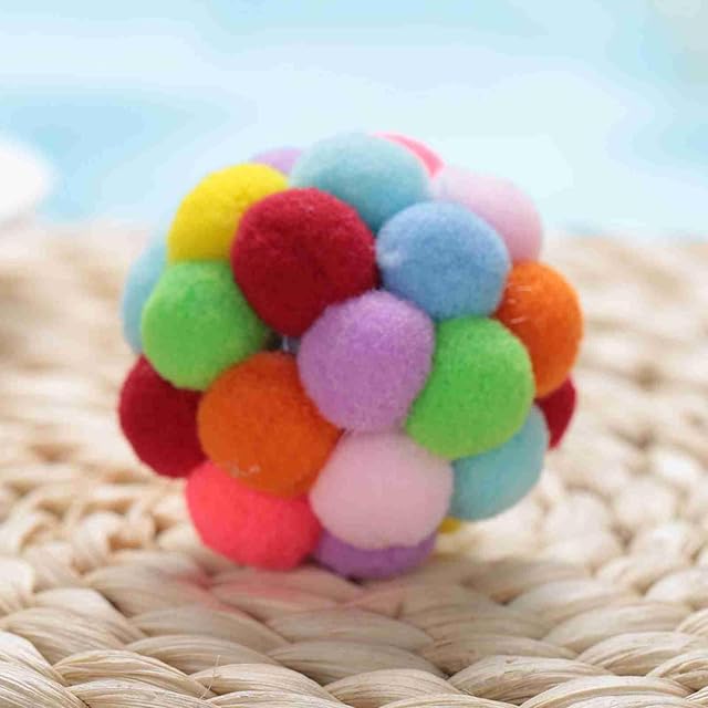 Foto 3 de 8 de Juguete de Peluche para Mascotas Hecho a Mano, Interactivo para Perros y Gatos, Material PVA y Poliéster
