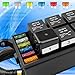 12V Fuse Relay Box, 6 Relay Slots and 6 ATC/ATO Fuse Holder, with 6 Relays and 6 Fuses, Pre-Wired Waterproof Relay Fuse Block for Automotive Car Truck Marine Boat