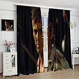 VICWOWONE Cortina opaca con aislamiento térmico de eficienc