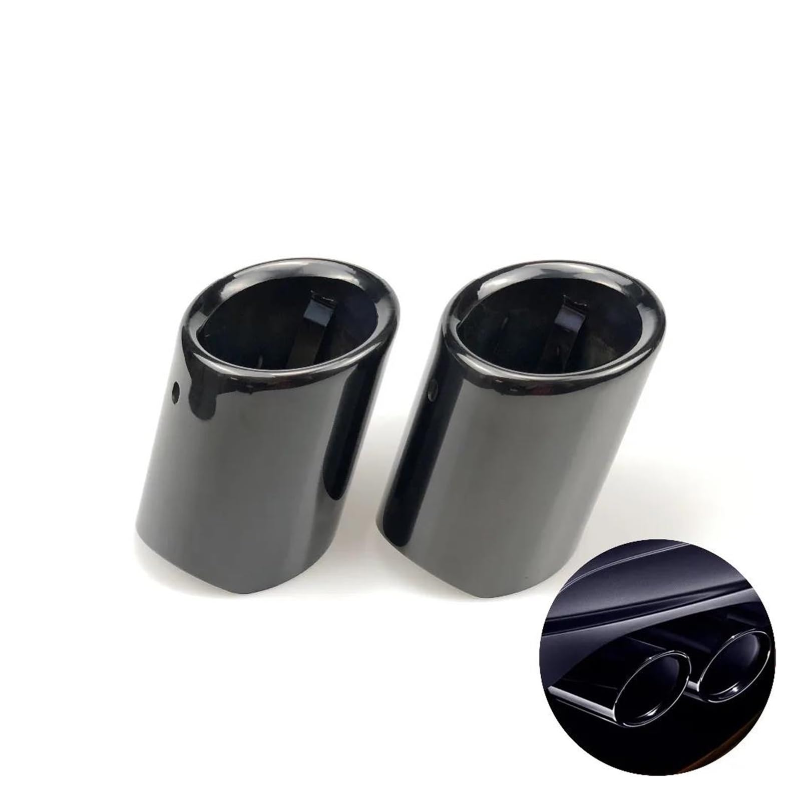 Tuyaux D'échappement Pour BMW 5 Pour Série F10 F07 F11 F18 520li 523li 525li 528li Tuyaux D'échappement Automatiques Système D'échappement Tuyau Arrière Double Queue Embout Échappement