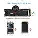 ELUTENG M.2 NVME SSD Enclosure Adapter, NVME HDD to USB Adapter 5Gbps for PCIE NVME M Key, External NVME to USB Hard Disk Case Compatible with Samsung 960 970 EVO PRO